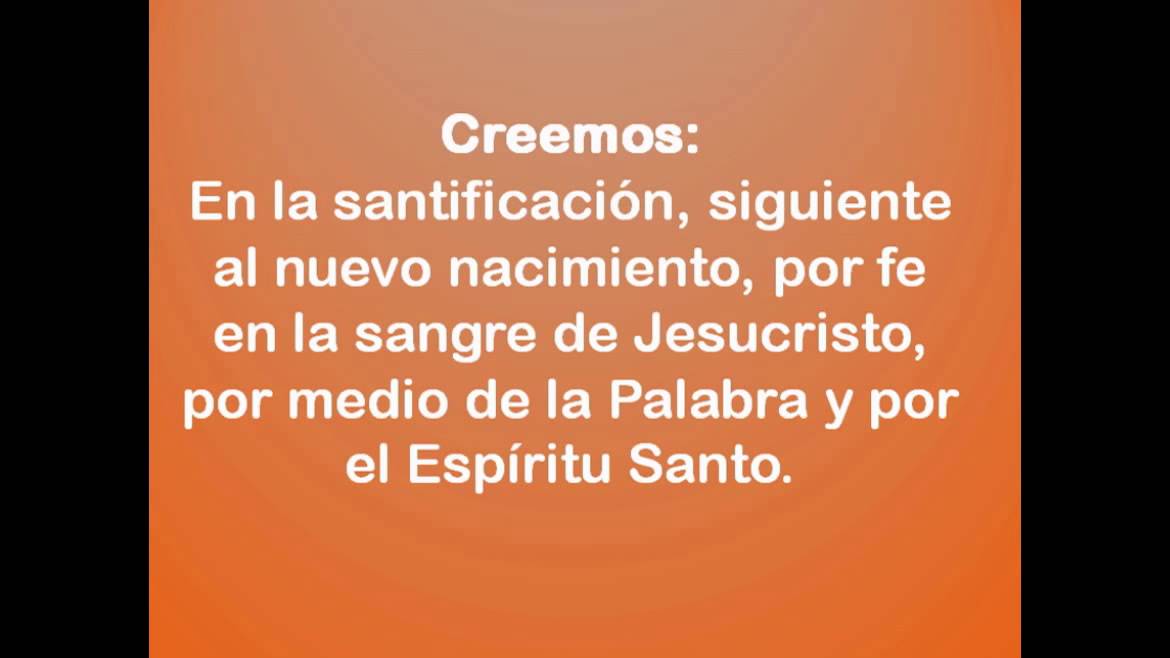 DECLARACI&Oacute;N DE FE - IGLESIA DE DIOS