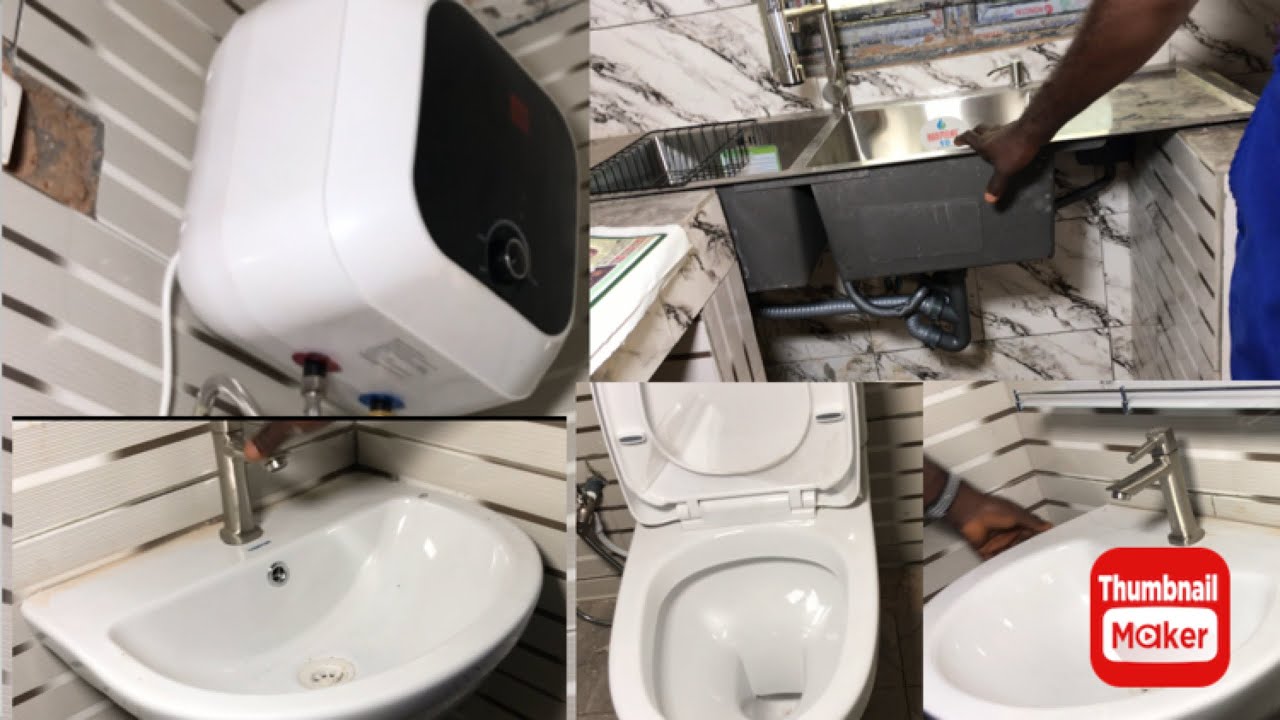 Price Of Installation Of Plumbing Fittings, Shower, Toilet, Kitchen Sink, Washing Hand Basin In Edo.