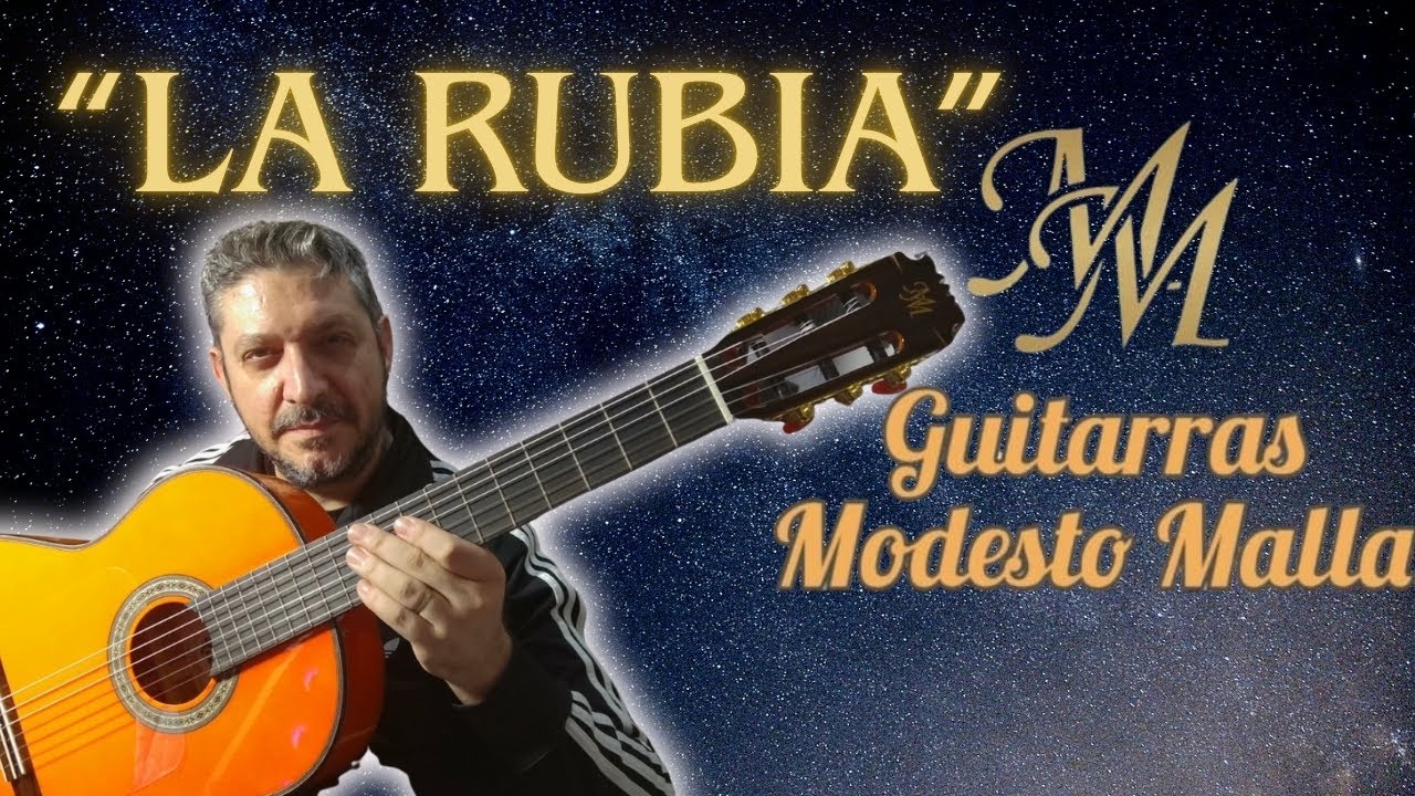 “La Rubia” de Modesto Malla - Análisis y Sonido de una Guitarra muy Flamenca y Economica