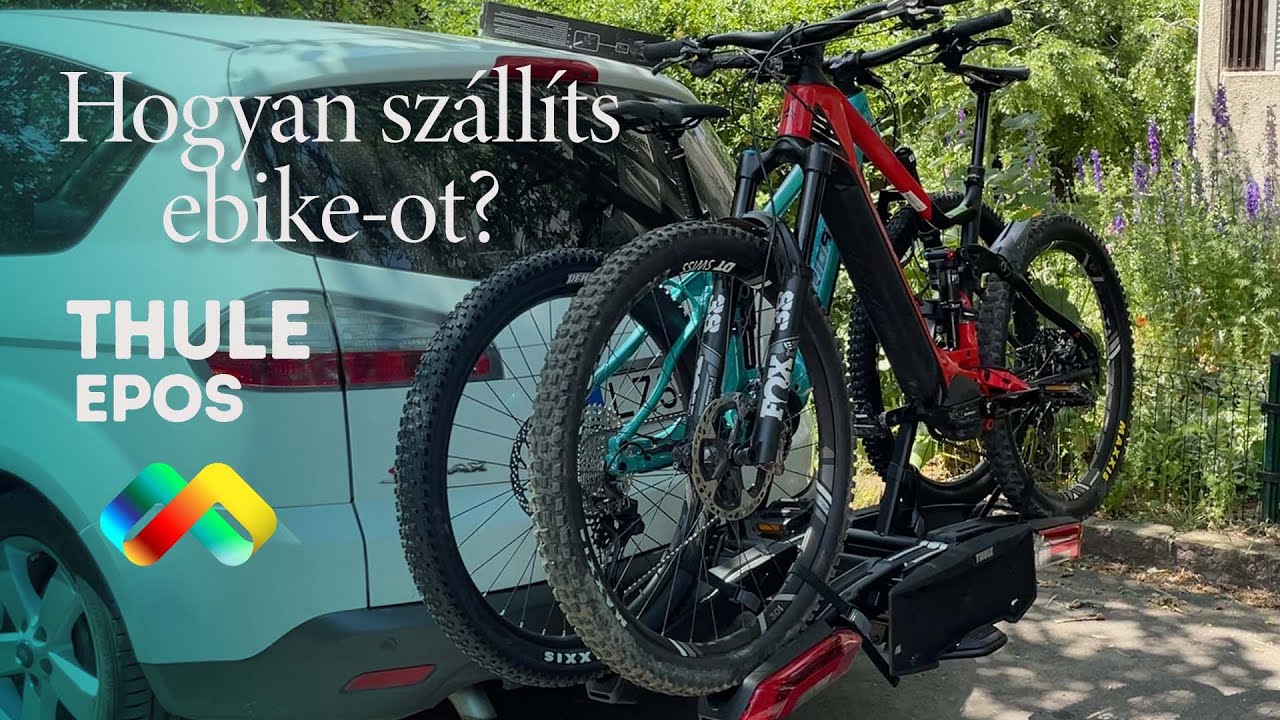 Hogyan szállítsunk Ebike-ot? - THULE EPOS ebike kerékpárszállító bemutató