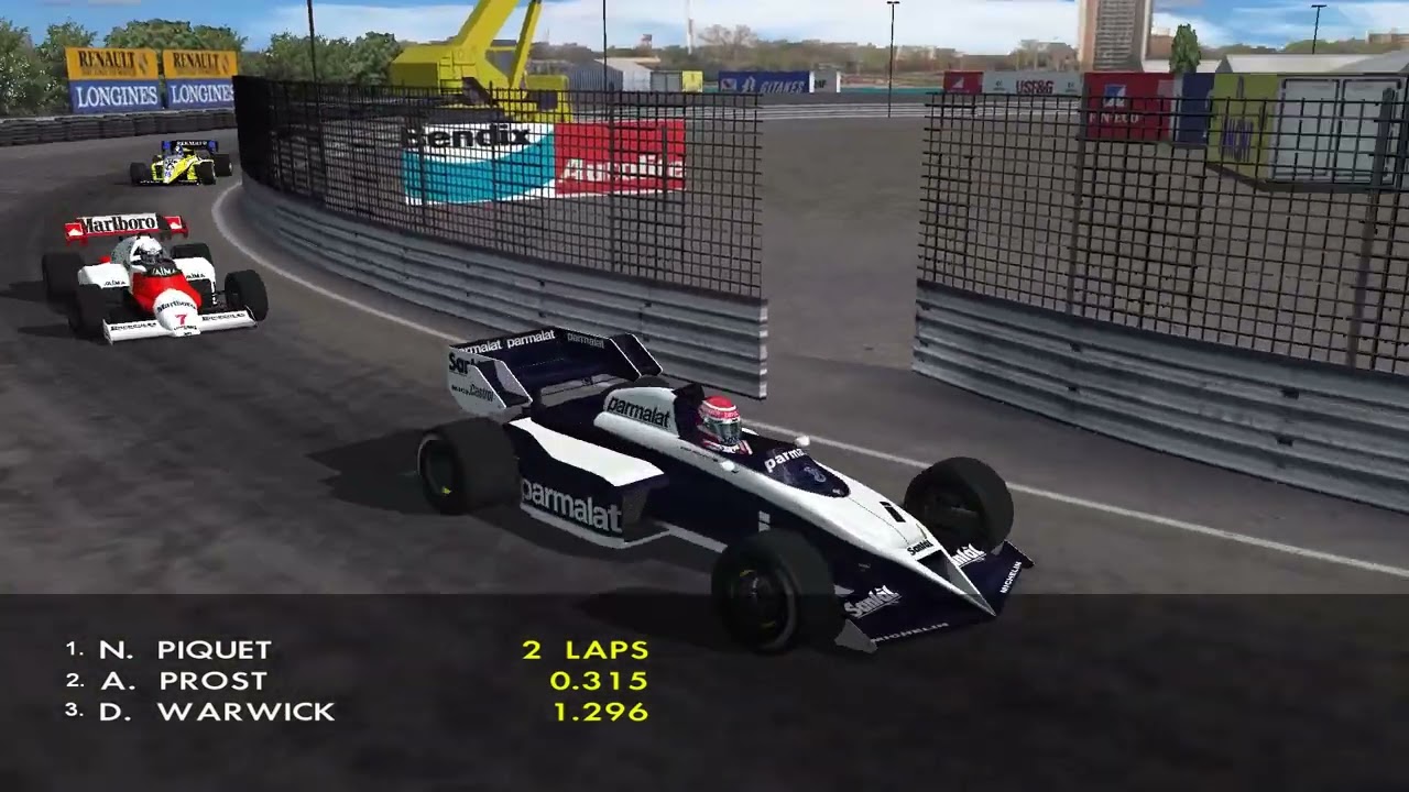 F1 1984 Detroit Grand Prix F1CVB