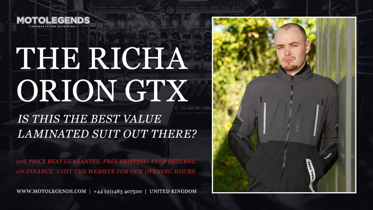 Обзор куртки Richa Orion