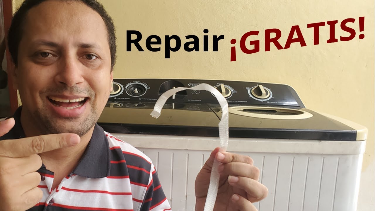 ¿Cómo reparar secadora de lavadora gratis?