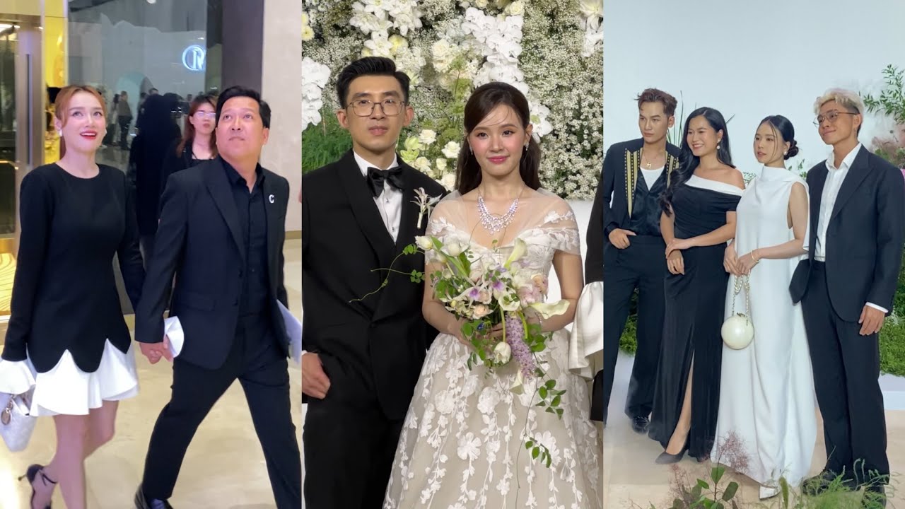 Toàn cảnh đám cưới Midu 29/6: Trường Giang - Nhã Phương, Puka, Lan Ngọc, Sam, Lâm Vỹ Dạ…dự tiệc cưới