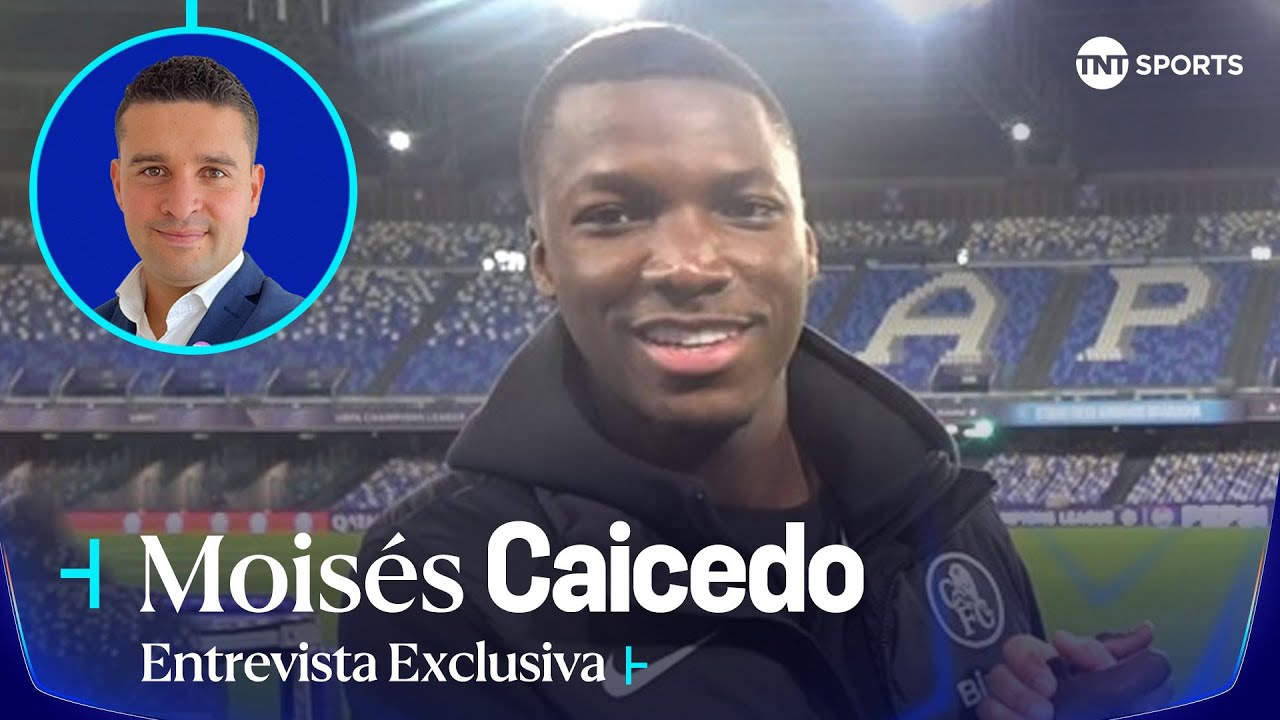 MOIS&Eacute;S CAICEDO: &ldquo;MARADONA ES UN ICONO&rdquo; | NAPOLI VS. CHELSEA | UEFA CHAMPIONS LEAGUE | ENTREVISTA