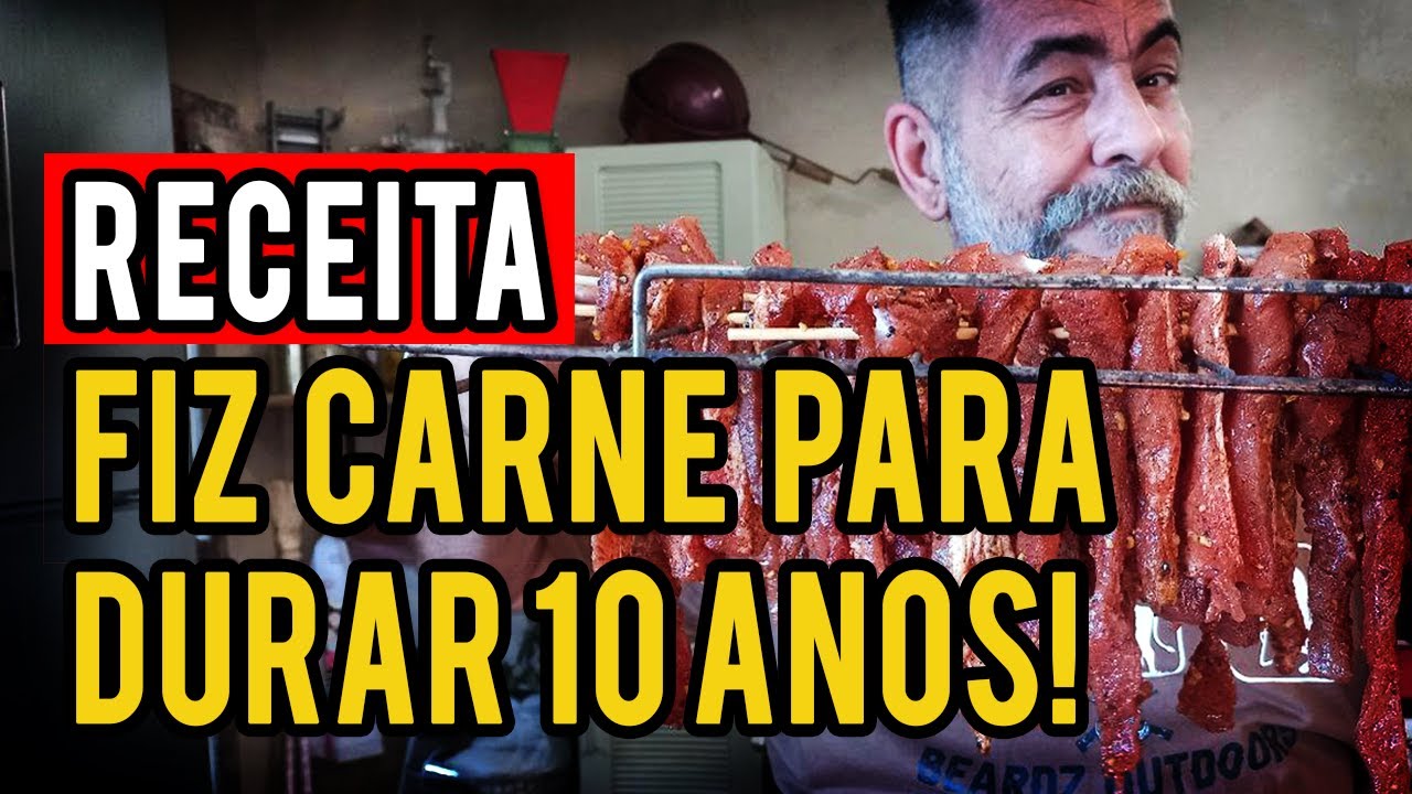 JERKY BEEF | COMO CONSERVAR CARNE POR 20 ANOS OU MAIS | HOMESTEADING E AUTOSSUFICIÊNCIA