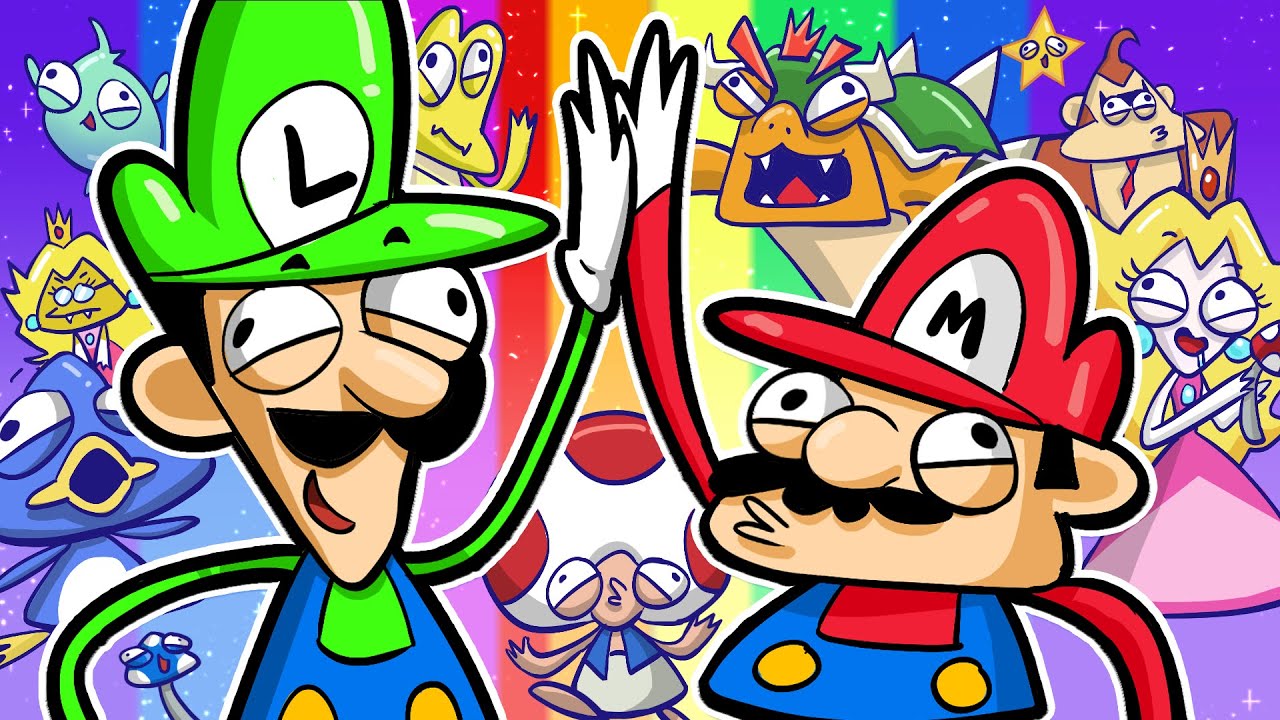Super Mario Bros. Movie In a Nutshell (Animation)