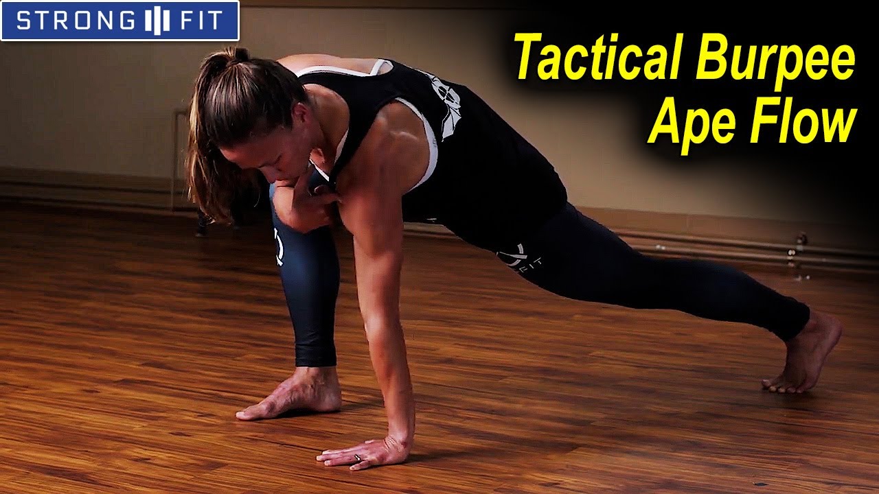 Tactical Burpee Ape Flow by Alaina Sawaya
