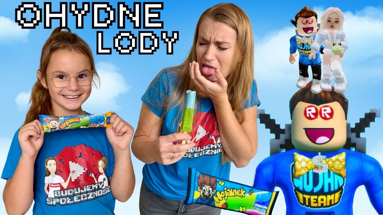 Testujemy lody Wojanka💙 Oliwia przechodzi Obby Wojanka💙😱