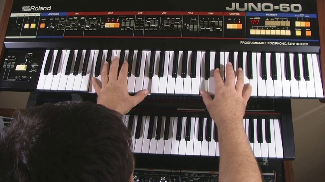 Roland Juno 60  My AMAZING 80's Patches!!!