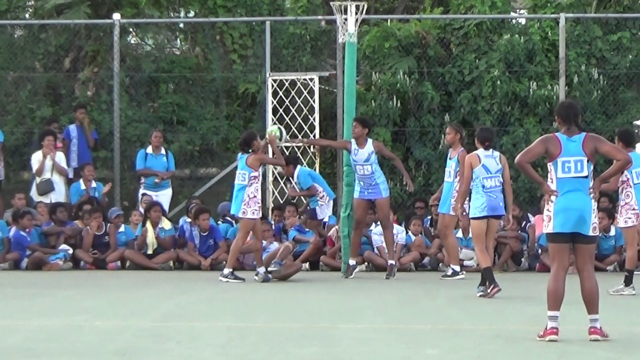 2015 FIJI PRIMARY SCHOOL NETBALL UNDER 13 FINAL..Suva vs Nasinu (2nd half)