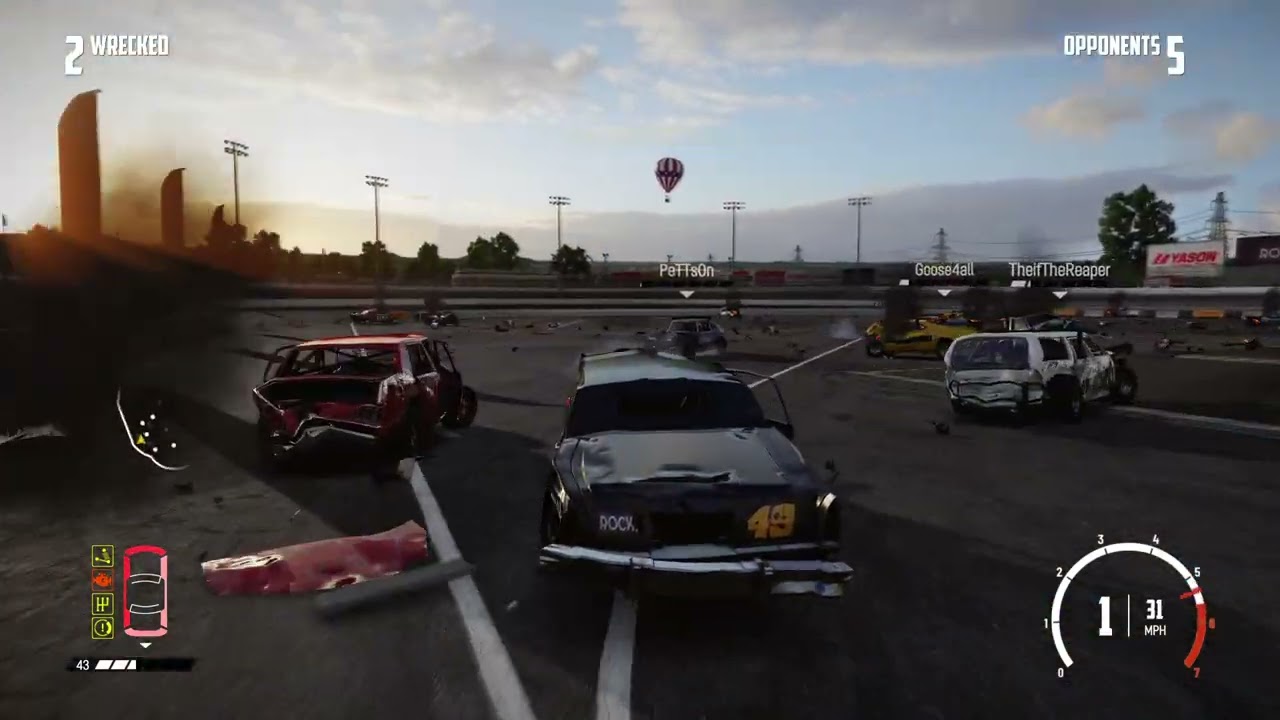 Wreckfest  career series. [Unedited Gameplay]