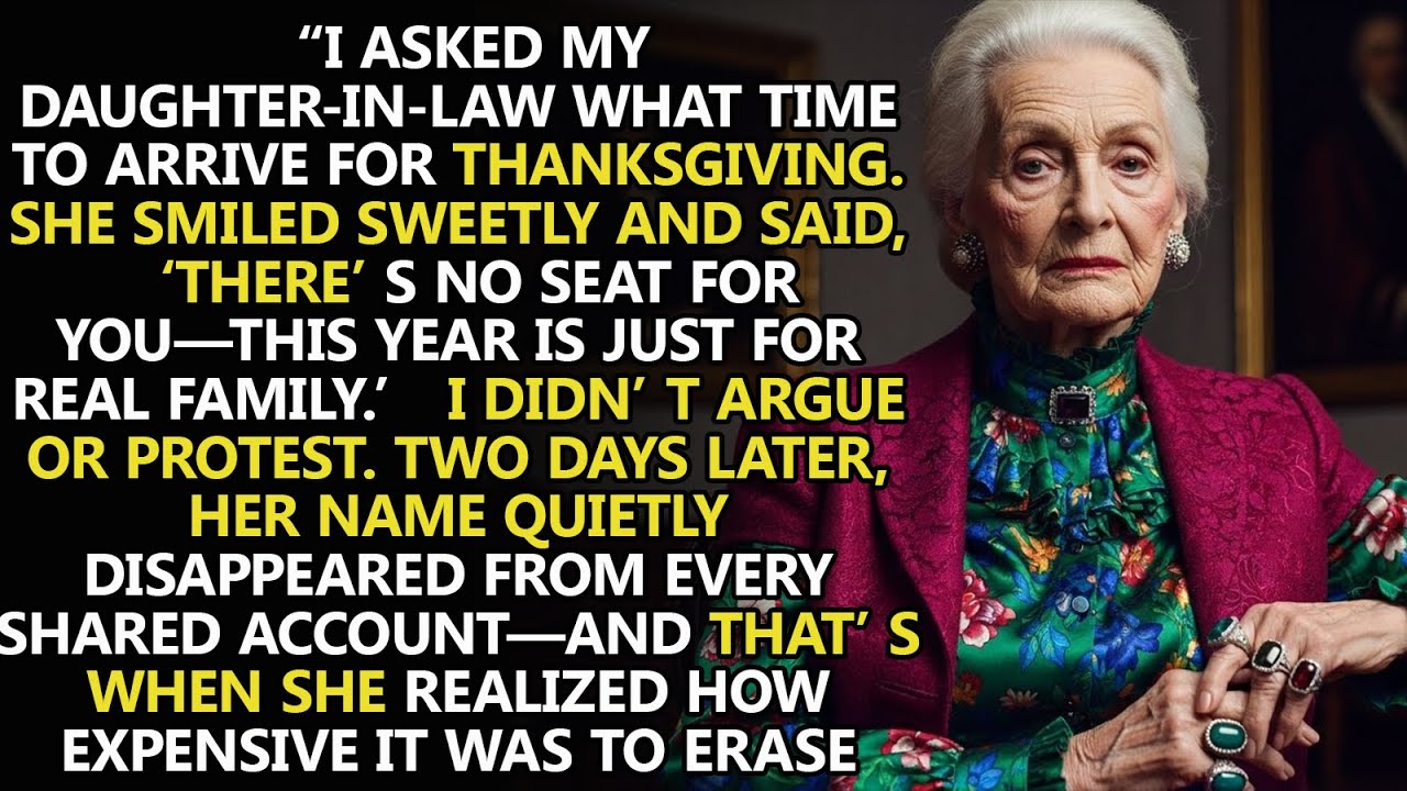 I asked my daughter in law what time to arrive for thanksgiving  She smiled and said  “There’s no