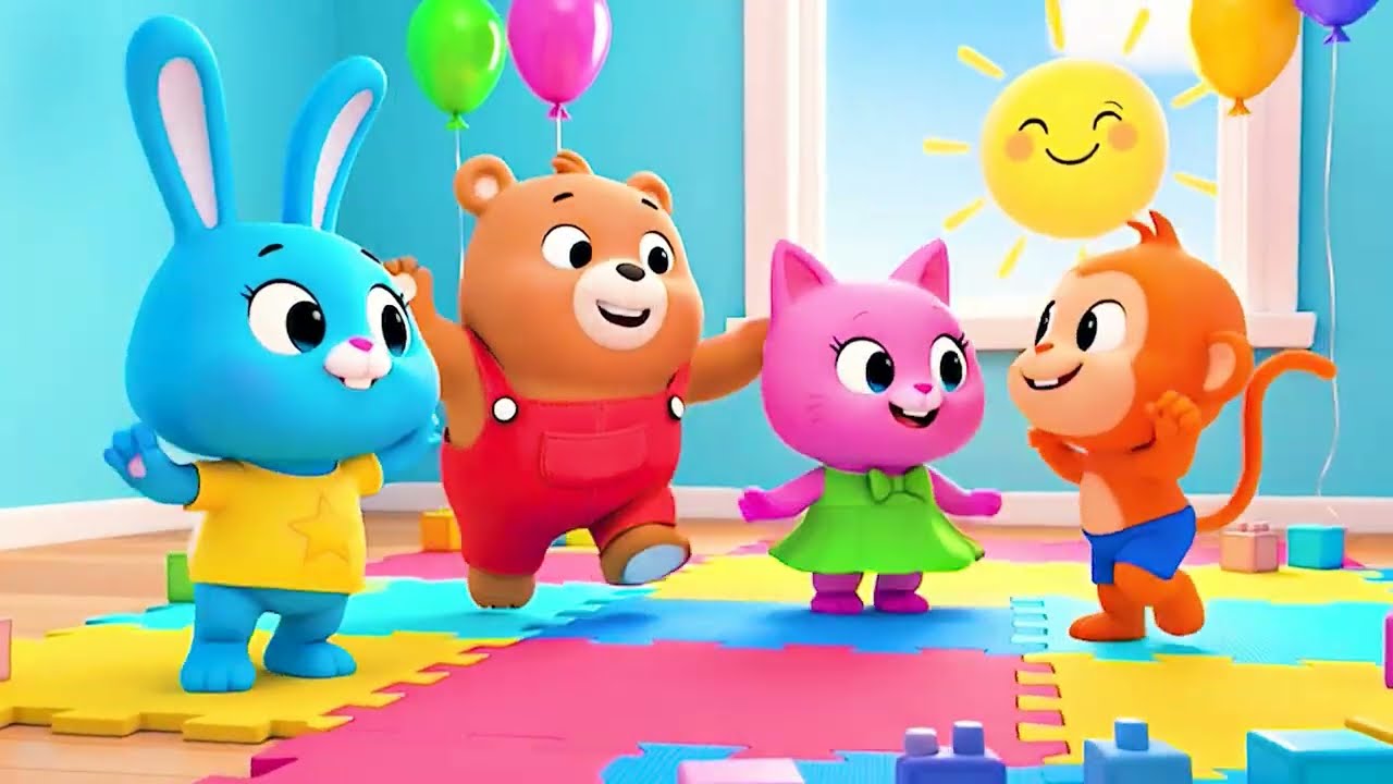 Sharing is Caring Song for Kids | Fun Nursery Rhymes for Toddlers & Preschool Learning