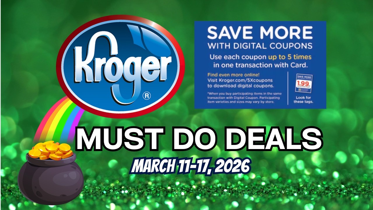 *Неделя благодарности покупателям* Акции Kroger, которые нельзя пропустить, с 11 по 17 марта | Пя...