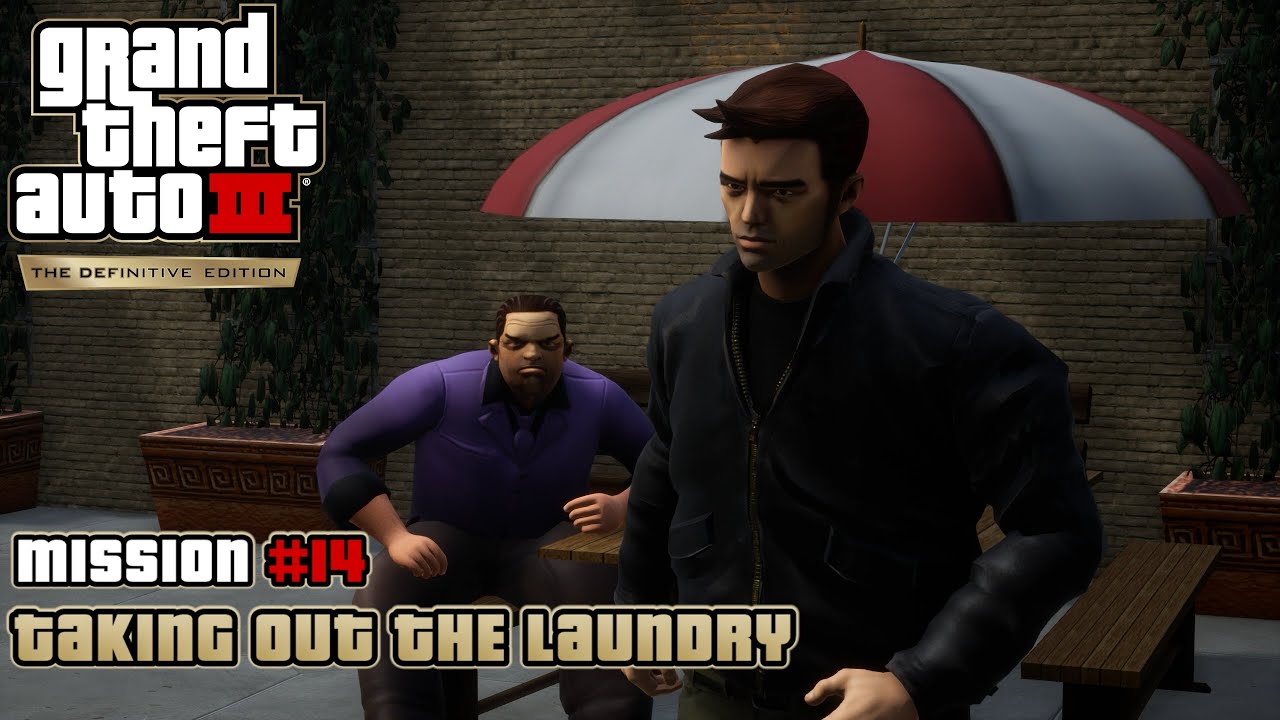 GTA 3: Definitive Edition - Mission #14 - Taking Out the Laundry (PC)
