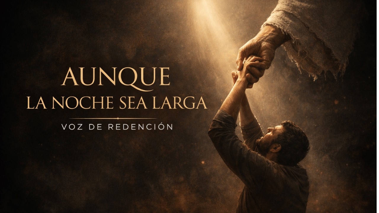 AUNQUE LA NOCHE SEA LARGA |Canción Cristiana de Esperanza | Voz de Redención
