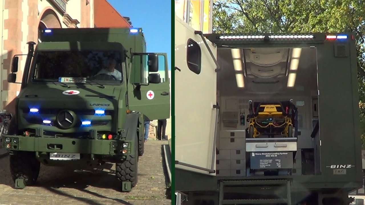 Mercedes Unimog/ Binz - Army/ Military Ambulance - Demo Rig [GER | 10.2019]