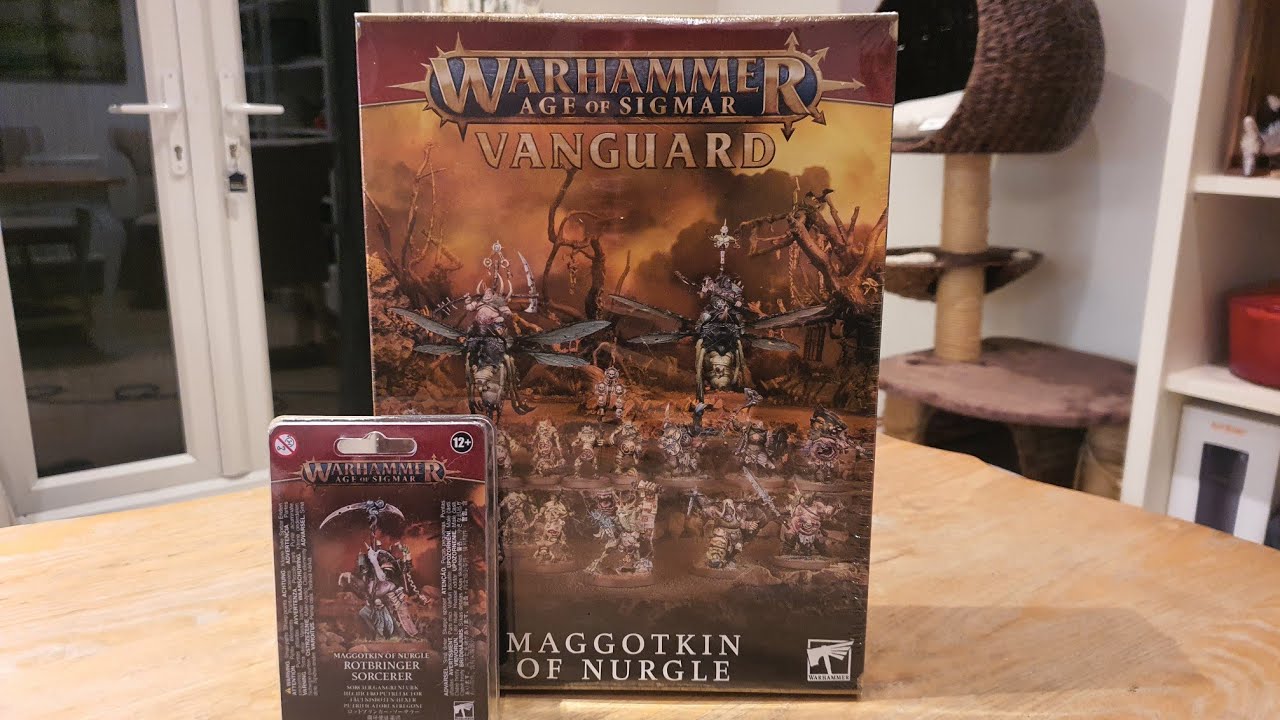 Unboxing: New Maggotkin of Nurgle - Vanguard Box