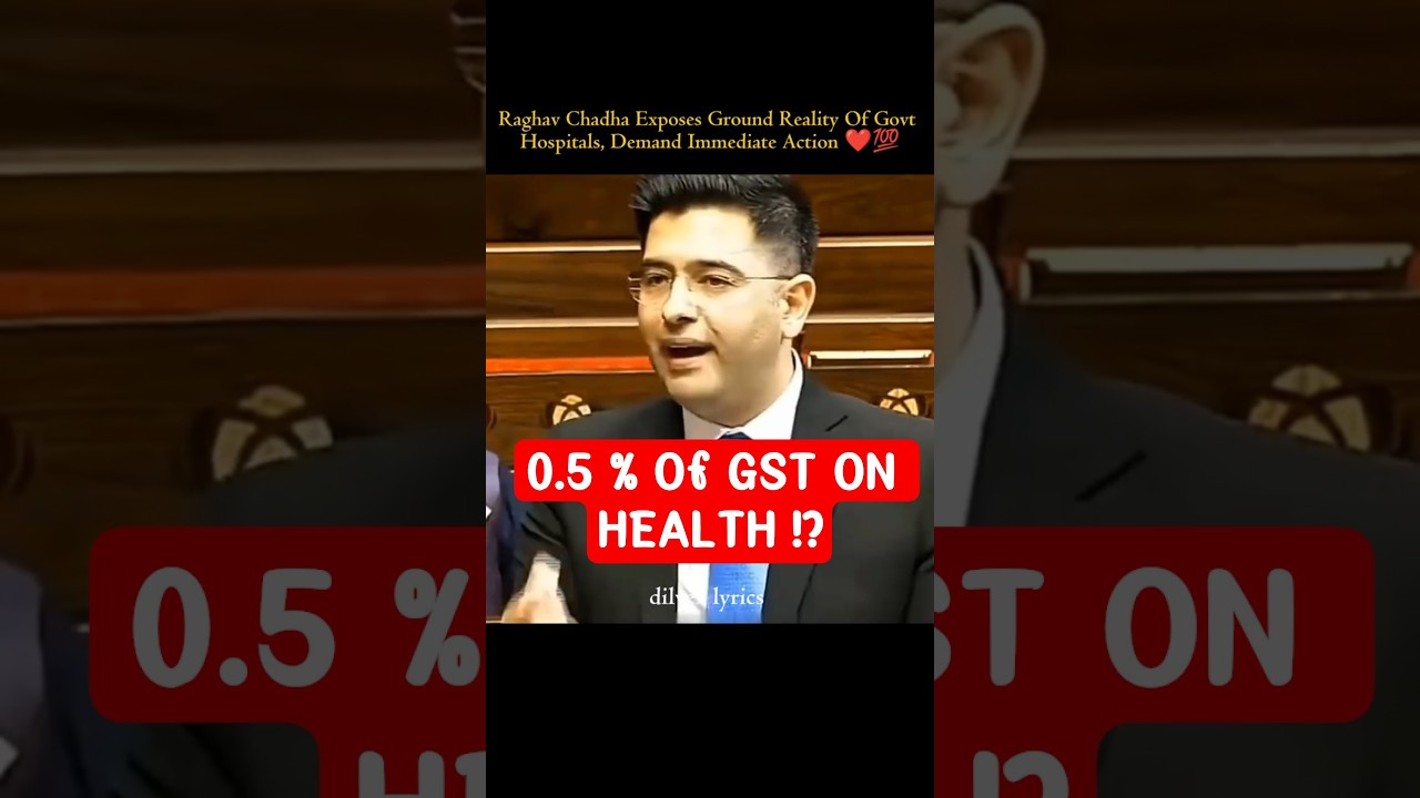 Raghav Chadha exposes India's healthcare reality! 😱 #raghavchadha #government #shorts #hospital