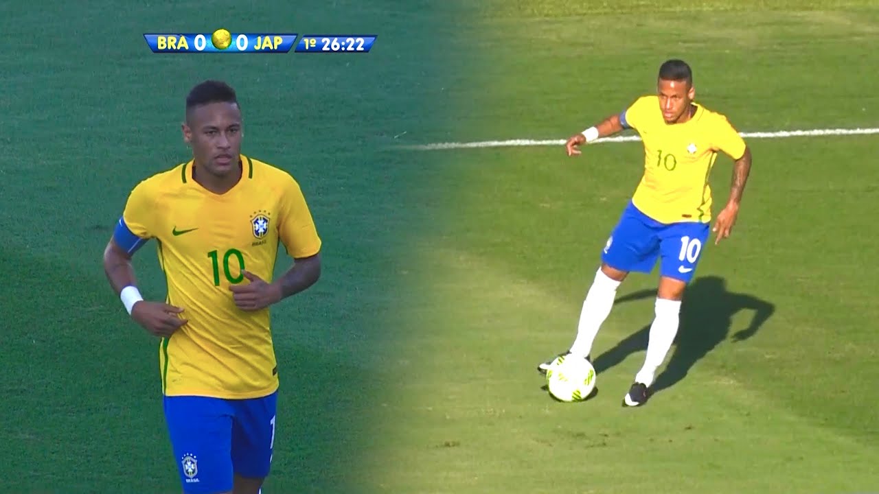Neymar vs Japan (30/07/2016) International Friendly