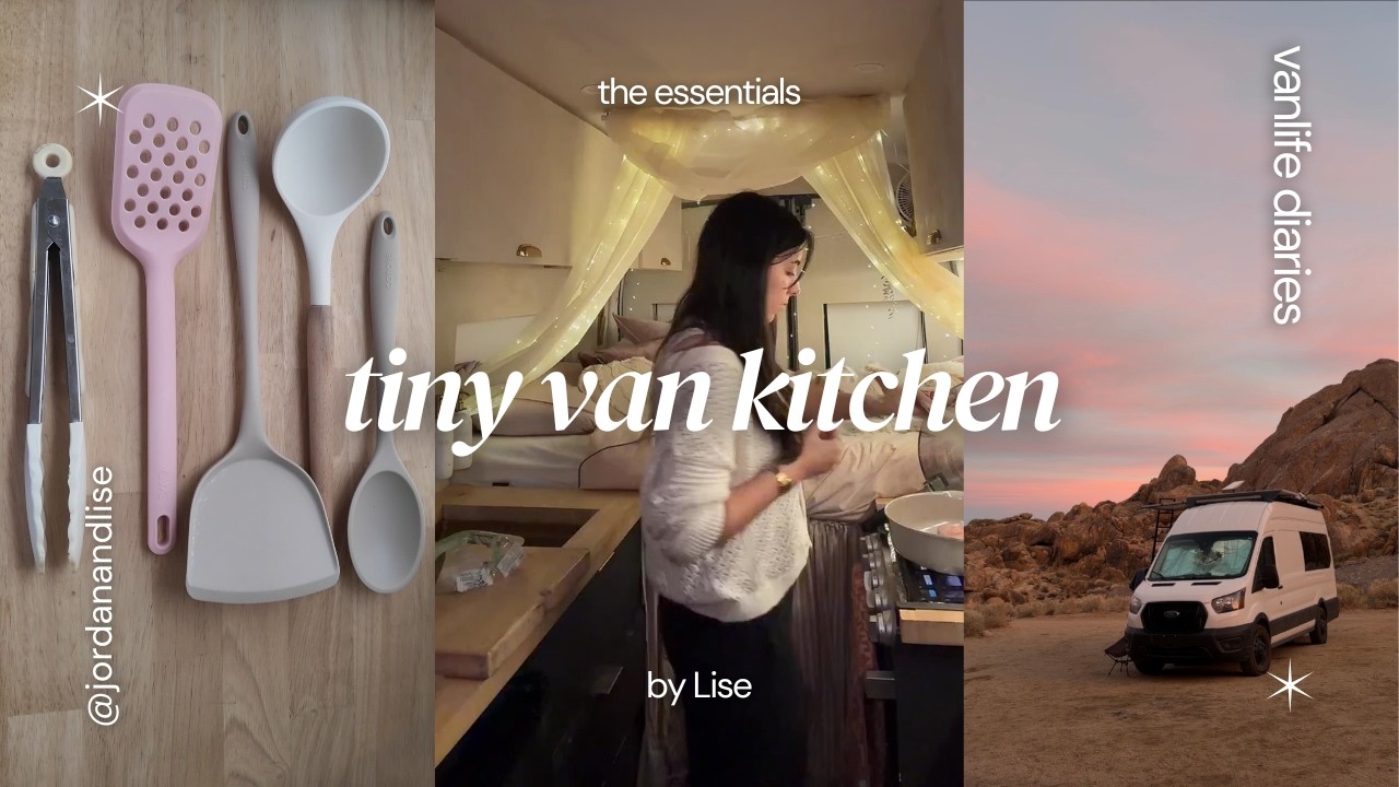 Everything You Need in a Tiny Van Kitchen (That Actually Gets Used)