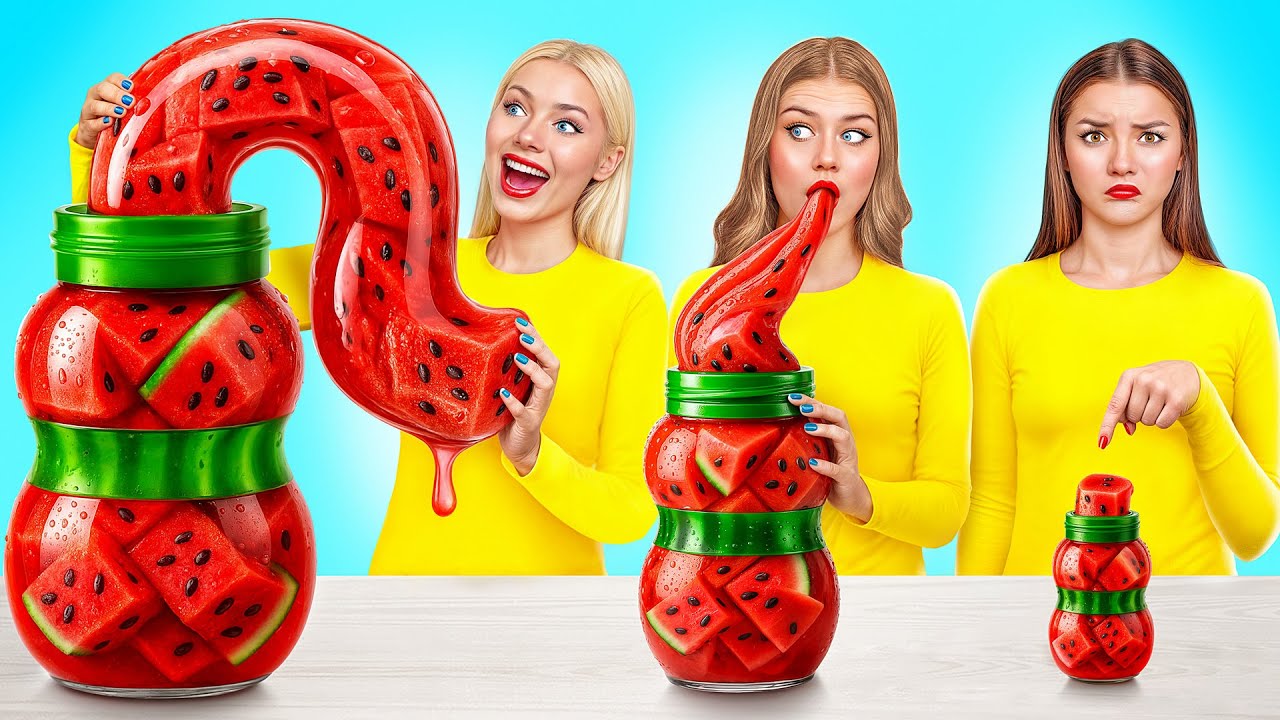 Большая, Средняя или Маленькая Тарелка Челлендж | Вкусные Рецепты от Multi DO Joy