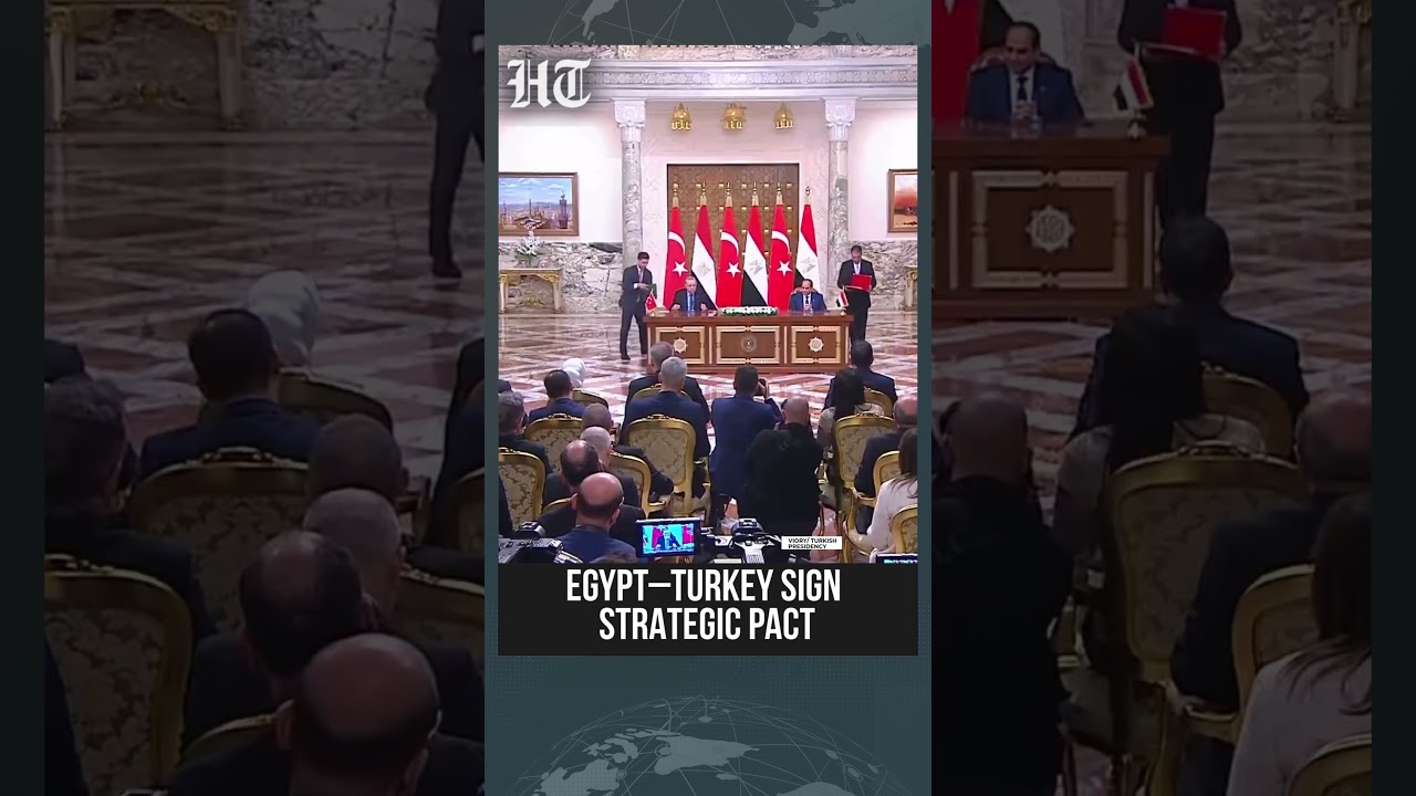 Egypt and Turkey Sign Strategic Cooperation Declaration in Cairo | Erdogan | Abdel Fattah El-Sisi