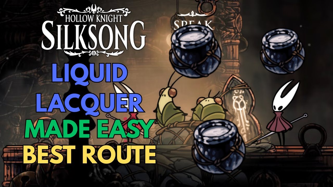Liquid Lacquer delivery in ACT 3 Hollow Knight: Silksong