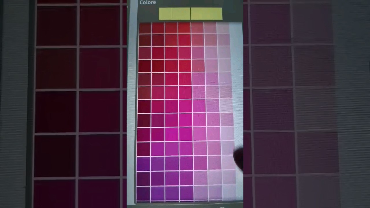 Color palette on ibisPaint X