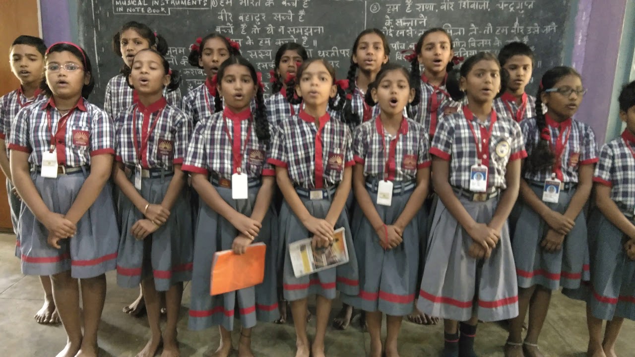JHANDA UNCHA RAHE HAMARA : PRIMARY WING MUSIC CHOIR OF KV WALTAIR : DR. D.V.K.G.TYAGARAJ