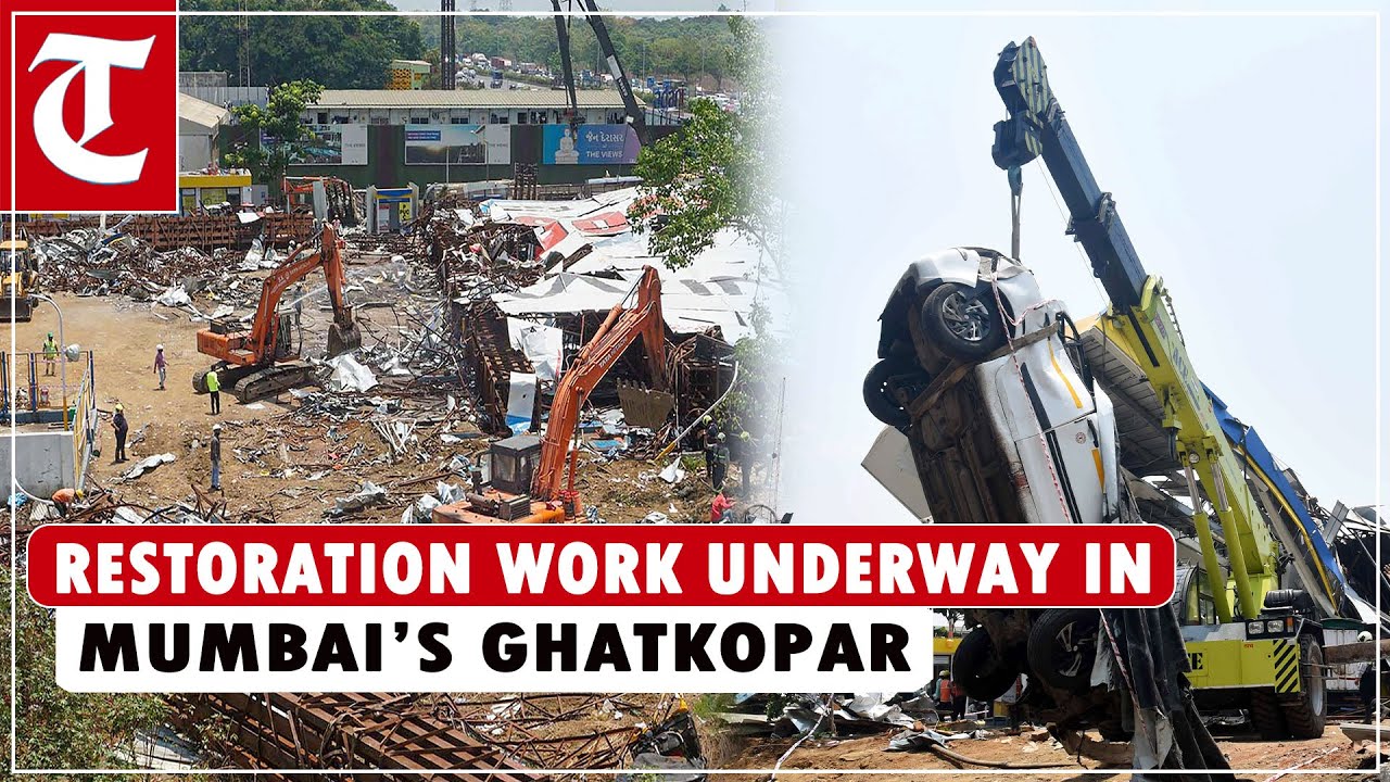 &lsquo;Heavy machinery&hellip;&rsquo;: NDRF engaged in restoration work after hoarding collapse in Mumbai&rsquo;s Ghatkopar