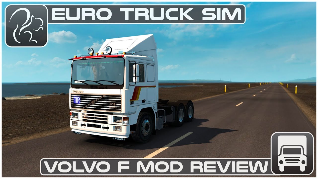 Volvo F Series Vintage Truck - Mod Review (Euro Truck Simulator 2)