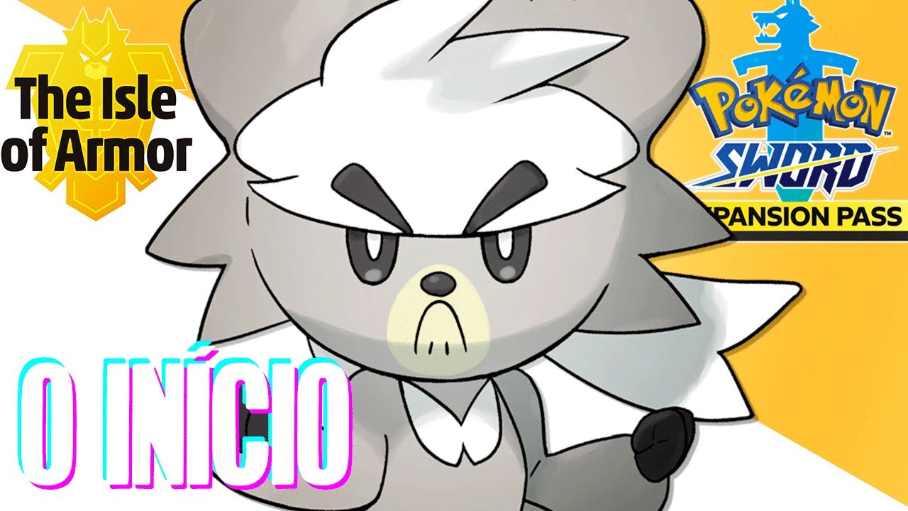 POKÉMON SWORD : A DLC THE ISLE OF ARMOR - O Início (Gameplay PT-BR Português no Nintendo Switch)