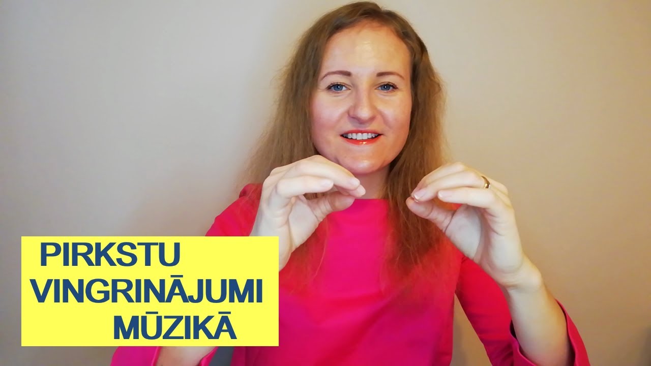 Pirkstu vingrinājumi mūzikā