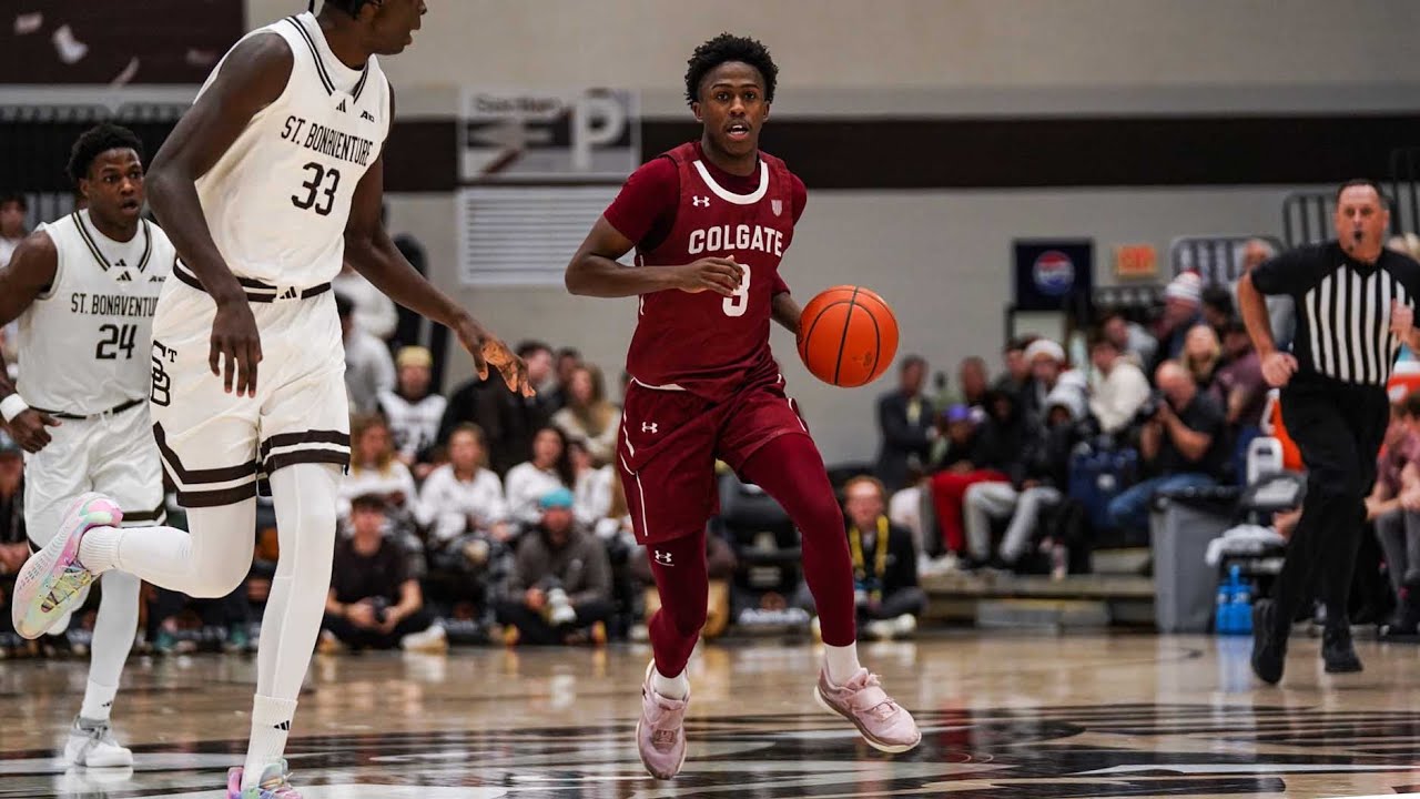 Game Highlights | Colgate Men's Basketball at St. Bonaventure | 12.10.25
