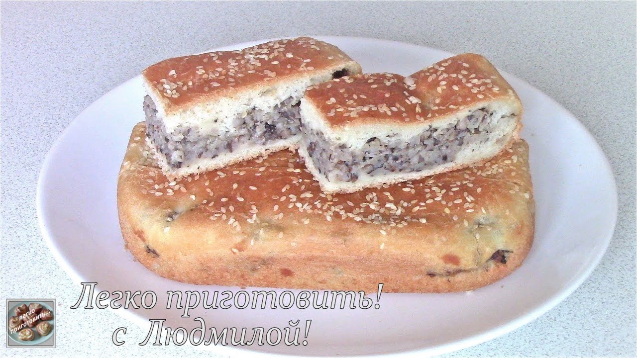 ПОСТНЫЙ заливной пирог 