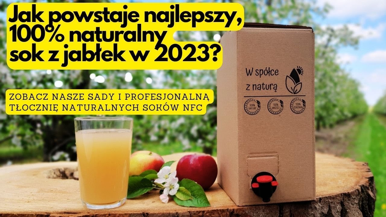 Jak powstaje najlepszy sok z jabłek w 2023? 🍎🍏Sprawdź profesjonalną tłocznię naturalnych sok&oacute;w NFC!
