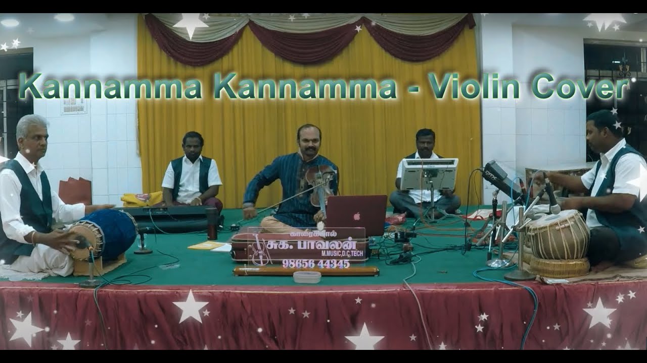 Kannamma Kannamma - D Imman Musical - Violin Cover by Violin Suka Pavalan & Team