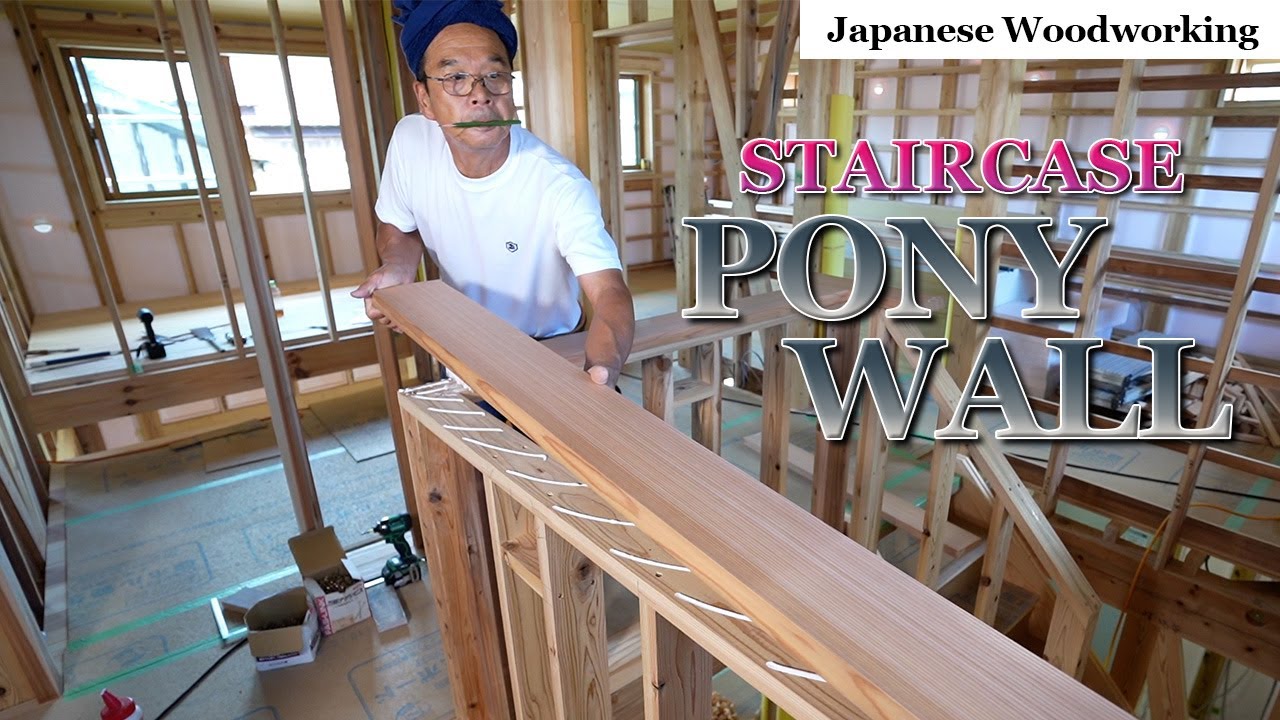 The Whole Stairwell! Building a Pony Wall on the Stairs [Season 2 - Part 11]