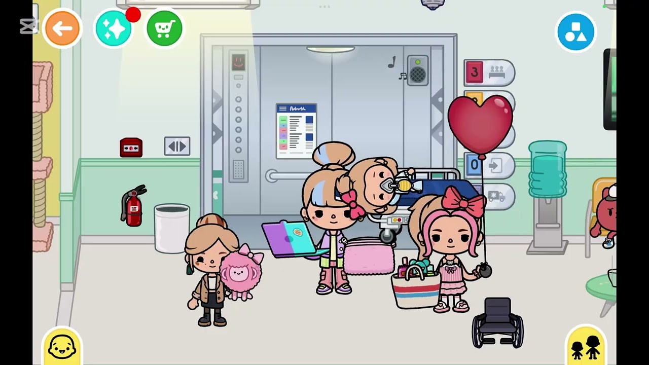 Alexa Has An HIGH FEVER 🤒 #tocaboca #tocafamilly