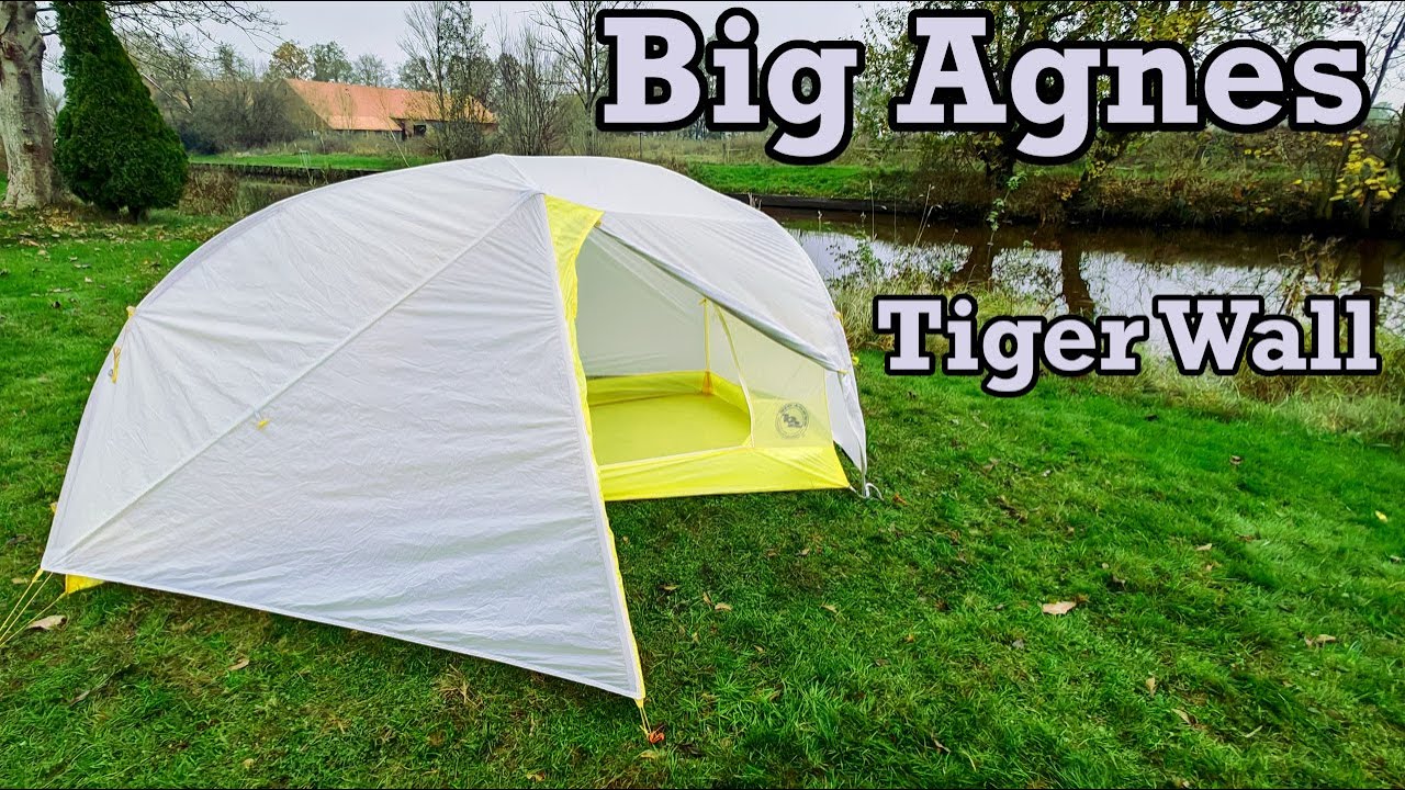 Big Agnes Tiger Wall UL 1 - 975g ultraleicht Zelt mit wenigen Schwächen - 1 Personen Zelt