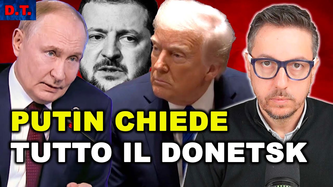 PUTIN CHIEDE IL DONETSK PER LA FINE DELLA GUERRA | POLONIA E GERMANIA INIZIANO IL SABOTAGGIO