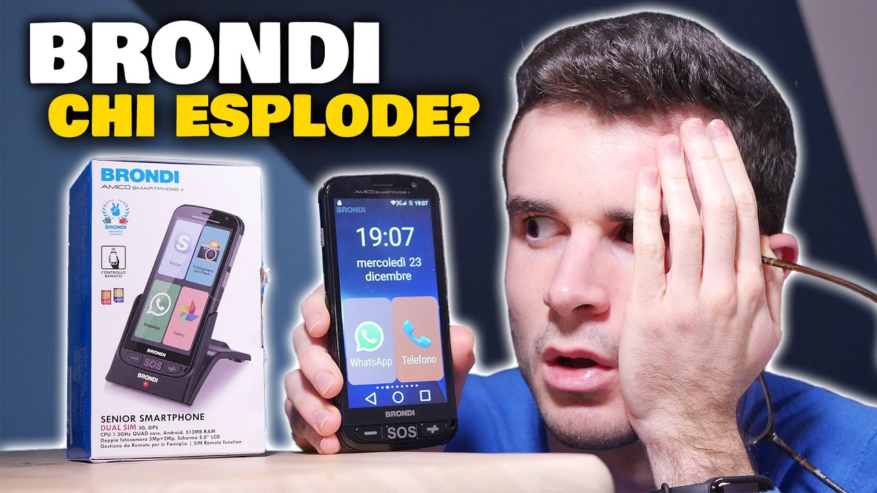 HO PROVATO IL BRONDI AMICO SMARTPHONE: quanto può essere ABOMINEVOLE un TELEFONO?