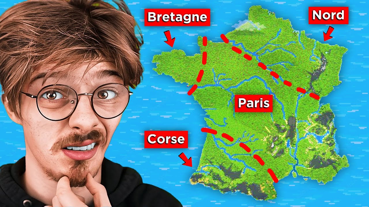 J'ai simul&eacute; une Guerre entre les d&eacute;partements de France....