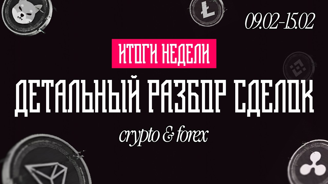 Разбор сделок по BTC и XAU/09.02-15.02