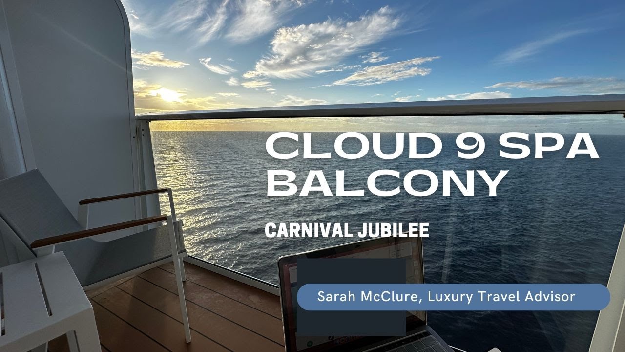 Экскурсия на балкон спа-центра Carnival Jubilee Cloud 9 — полный тур и обзор