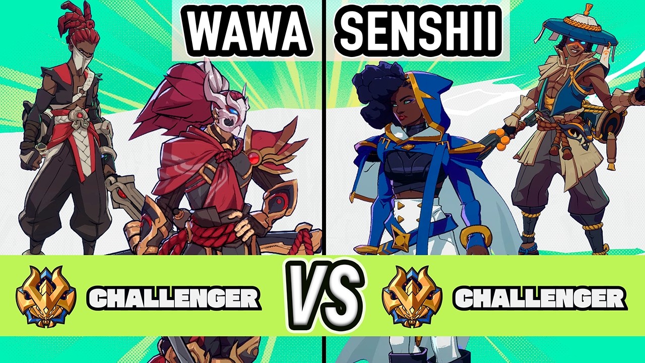 2XKO ▰ Wawa (Yasuo / Ekko) vs Senshii (Senna / Ekko) ▰ High Level Gameplay