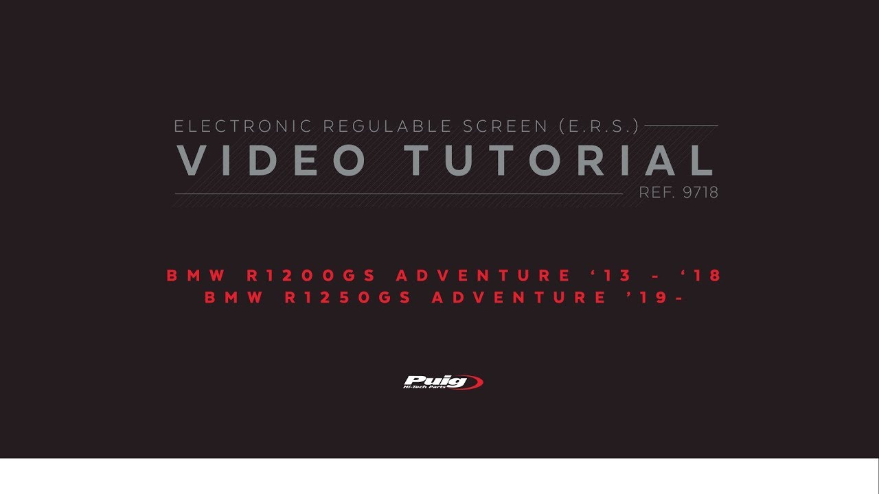 Ref.9718 - Electronic regulation system for BMW R1200GS Adventure 14'-/R1250GS Adventure