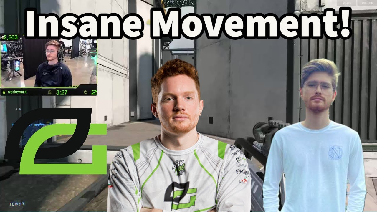 OpTic Lucid Plays On MaNiaC's Account And Shows Off His Insane Movement!!